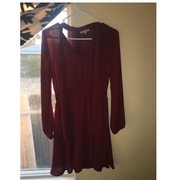 Charlotte Russe Dresses & Skirts - Burgundy Dress Charlotte Russe Dresses & Skirts - Burgundy Dress